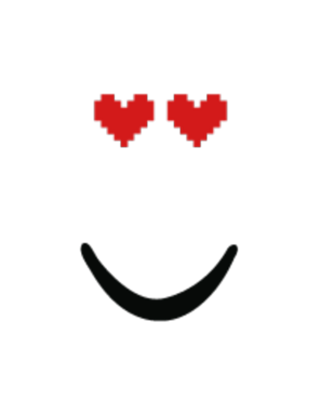 Cara de corazón de 8 bits