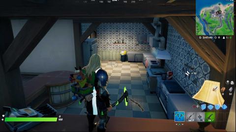 Where are the recipe books in Pleasant Park and Sandy Cliffs in Fortnite week 14