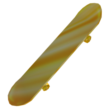 Skate de ouro maciço