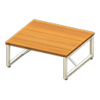 Mesa de madera de hierro