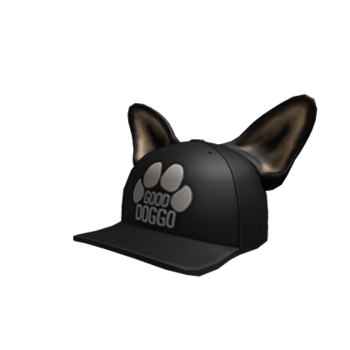 Gorra de béisbol con orejas de perro