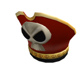 Tricorne du capitaine Crimson Jack