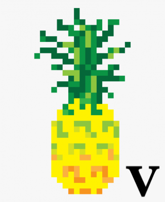 Sombrero de piña de 8 bits