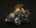 Motocicleta con sidecar