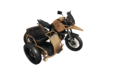 Moto avec side-car