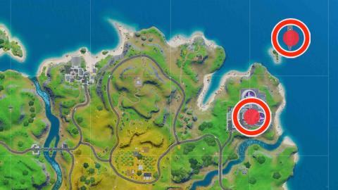 Where to steal the security plans in Fortnite Season 2 - Shadow vs Specter (Brutus) locations