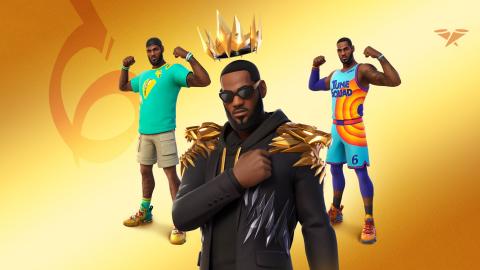 Leaked the appearance of the skin of LeBron James in Fortnite