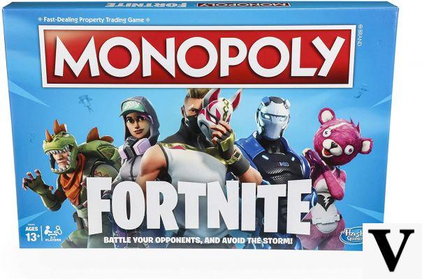 The official Fortnite Monopoly, on sale for € 22 on Amazon Spain