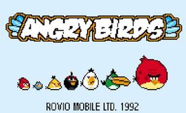 Angry Birds de 8 bits