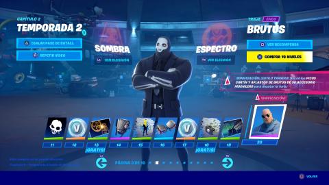 Fortnite Chapter 2 Season 2 - all the rewards of the Battle Pass (skins, dances ...)