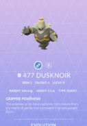 Dusknoir