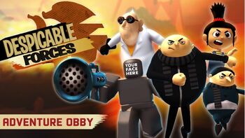 Minions Adventure Obby: desprezíveis forças