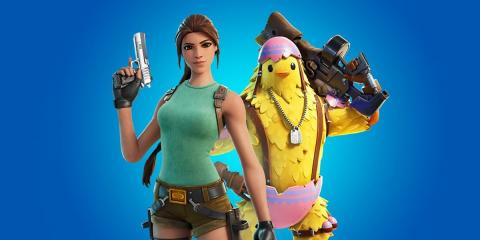 Fortnite season 6: leaked the skins of the battle pass ... and Lara Croft is among them