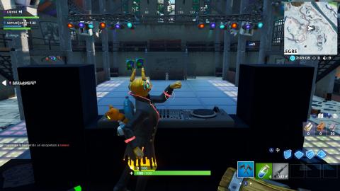 Dance in the DJ booth at a disco with the YOND3R outfit in Fortnite - how to complete the challenge