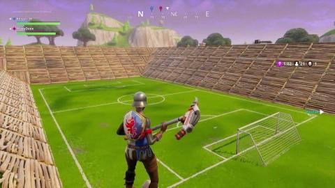 Where to find soccer fields in Fortnite Battle Royale
