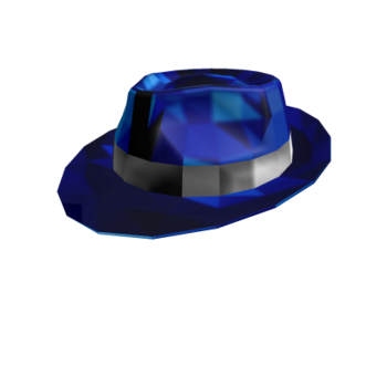 Midnight Blue Sparkle Time Fedora