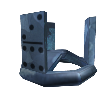 Bluesteel Domino Crown