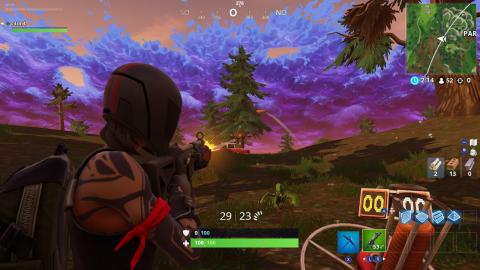 Shoot a clay pigeon in different locations in Fortnite Season 5