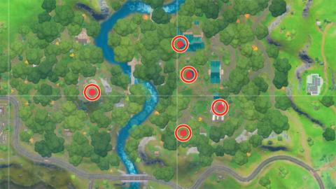 Where to find the mysterious claw marks in Fortnite season 4 - Wolverine challenges