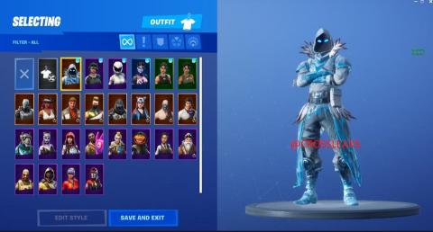 New Fortnite Christmas skins, and other aesthetic items