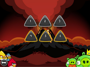 Vulcão de Angry Birds