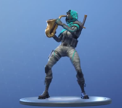 A saxophonist denounces Fortnite for copying the dance