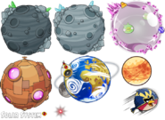 Espace Angry Birds // Textures & Sprites