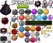 Angry Birds Space // Texturas y Sprites