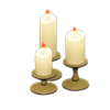 Conjunto de velas de casamento