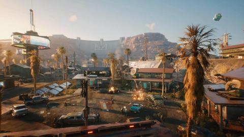 Cyberpunk 2077 shows new images of locations, details of its bands and offers its PC requirements