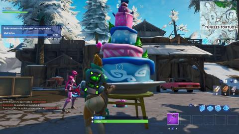Dance in front of birthday cakes in Fortnite, how to complete the challenge