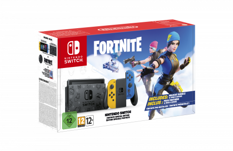 New Nintendo Switch Fortnite special edition pack, to fight whenever and wherever you want on your console