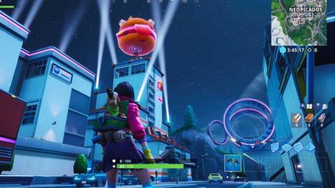 Fortnite - where is Burger Burger's holographic head and how to clear phase 2