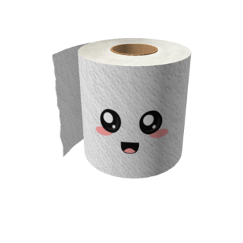 Papier toilette mignon