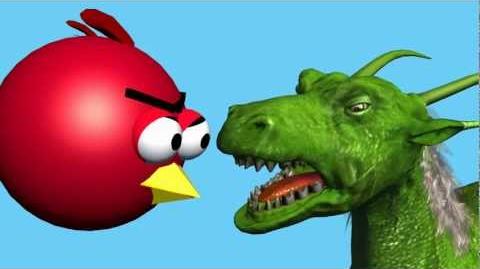 Angry Birds cortam a corda
