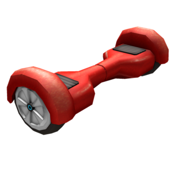 Red Rolling Hoverboard