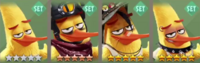 Evolução do Angry Birds / Pássaros