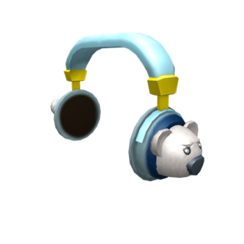 Protetores auriculares de urso polar