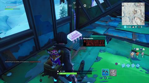 Fortbyte # 19 in Fortnite: where to find him with Vega in a spaceship building