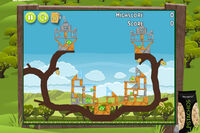 Angry Birds en La caza del pistacho dorado