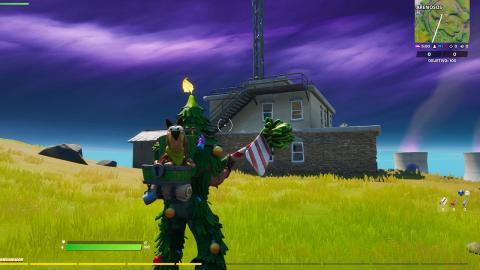Visit a lone recliner, radio station, and outdoor theater in Fortnite Chapter 2