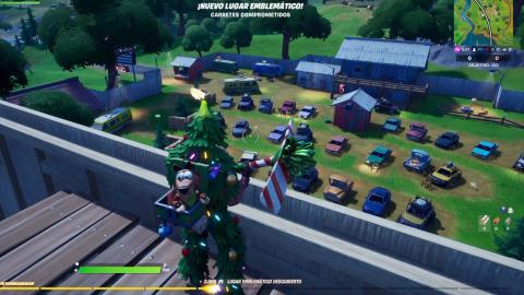 Visit a lone recliner, radio station, and outdoor theater in Fortnite Chapter 2
