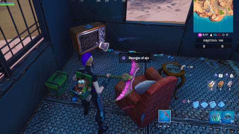Find Claptrap's eye and return it to him in Fortnite's Welcome to Pandora