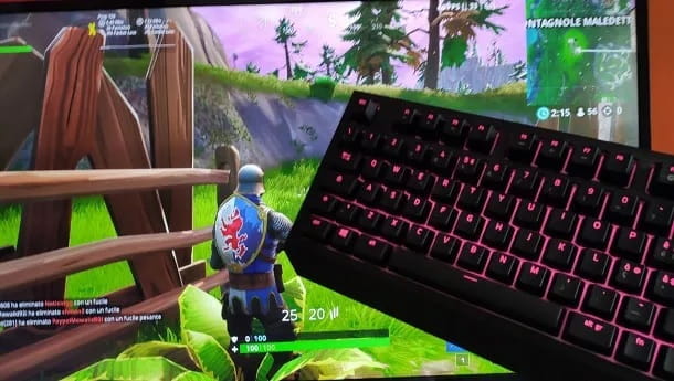 Como alterar os comandos no Fortnite PS4