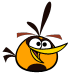 Angry Birds : oiseau brun et orange