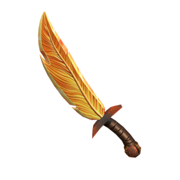 Épée ardente à plumes de phénix