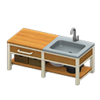 Cocina de madera de hierro