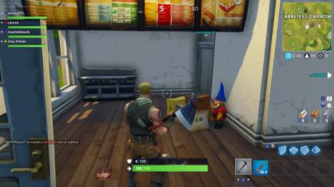 Look for hungry gnomes, how to complete the challenge of Fortnite Battle Royale