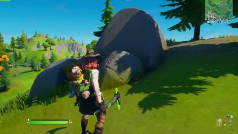 Where is Skye's sword stuck in stone in a high place in Fortnite season 2 - locations