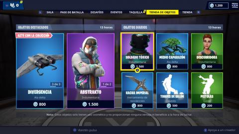 Skins, Hang Gliding, and Items from the Fortnite Store (January 16, 2019)